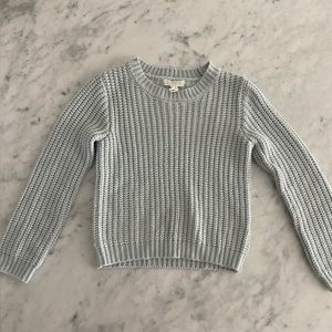 Full Tilt girls pale blue pullover sweater